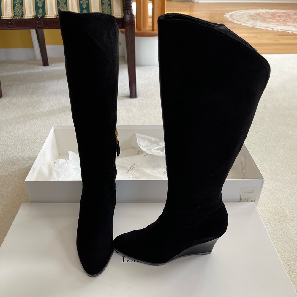 L.K. Bennet Nancy Suede Boots